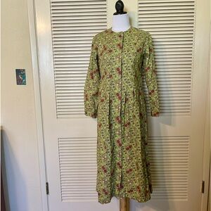 Vintage Floral Prairie Dress